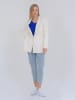 Freshlions Kunstleder Blazer Cintia in Creme