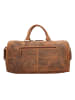Greenburry Vintage Weekender Reisetasche Leder 50 cm braun