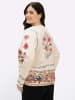 sheego by Joe Browns Langarm-Shirt in champagner-rostrot-bedruckt