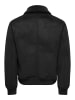 ONLY & SONS Teddyfell Jacke in Black