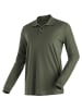 Maier Sports Ulrich L/S He-Polo 1/1 Arm in Grün2050
