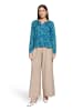 CARTOON Schlupfbluse mit Muster in Green/Blue