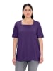 Ulla Popken Shirt in tiefes violett
