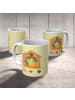 Mr. & Mrs. Panda Kindertasse Vogelhaus Home ohne Spruch in Gelb Pastell
