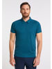 Joy Sportswear Polo IVO in deep turquoise melange