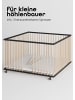 Sämann Sämann Laufgitter Matratze SleepPlus, Lattenrost Sprossen schwarz/natur Premium