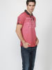 KOROSHI Kurzarm-Polo in pink