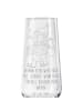 Mr. & Mrs. Panda Champagnerglas Fuchs  Schlittschuhe mit Spruch in Transparent