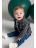Noppies Strickjacke Seeley in Stripe Pattern Dark Grey
