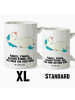 Mr. & Mrs. Panda Kaffeetasse Einhorn Schnuller mit Spruch in Weiß
