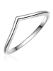 Trilani Ring Herz aus Sterling Silber in silber