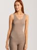 Hanro Top Woolen Silk in Taupe