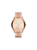 Michael Kors Slim Runway Uhr roségold MK3197