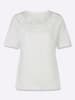 WITT WEIDEN Kurzarmshirt in ecru