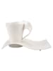 Villeroy & Boch Kaffeebecher mit Unterteller NewWave Caffè 300 ml in weiß