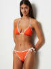 Marc O'Polo Bikini-Hose High Shine in orange