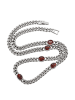 NAEMI Women Necklace in Silver Red