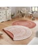 Teppich Boss In- & Outdoor Wendeteppich Porto rund terra creme