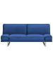 Beliani 2-Sitzer Sofa YORK in Blau/Silber - (W) 190 x (H) 81 x (L) 87 cm