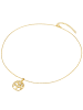 Rafaela Donata Halskette Baum des Lebens aus Sterling Silber mit Zirkonia in gelbgold