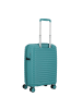 D&N Travel Line 4500 4 Rollen Kabinentrolley S 55 cm mit Dehnfalte petrol