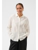 Kaffe Langarm-Hemd KAcassia Loose fit in Chalk