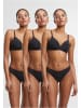 Urban Classics Thong in black+black+black