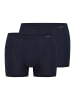 Schiesser Shorts Cotton Essentials in Dunkelblau