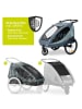 Hauck 2in1 Fahrradanhänger Dryk Duo Plus für 2 in blue