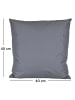 JACK 1x Outdoor Kissenhülle 40x40cm Uni in Blaugrau