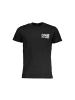 cavalli CLASS Schwarzes Baumwoll-T-Shirt