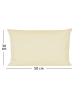 JACK 2er Set Outdoor Kissenhülle 30x50cm Uni in Beige