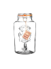 Kilner Getränkespender ROUND Bügelverschluss, 5 Liter