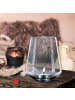 Mr. & Mrs. Panda Kerzenhalter Glas Fledermaus Sitzen ohne Spruch in Transparent