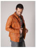 miracle of denim Lederjacke in Cognac