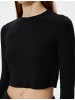 KOTON T-shirt in Schwarz