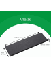 Novaliv 6x Schieferplatten I rechteckig I 40x15x0,5 cm I Sushi Servierplatten in schwarz