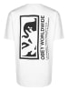OBEY T-Shirts in white