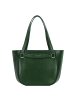 The Bridge Bettina Shopper Tasche Leder 30 cm in smeraldo