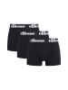 ellesse Boxershort 3er Pack in Schwarz