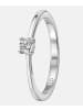 Diamant L'éternel Ring aus 585 Weißgold mit 0.15 Karat Diamant