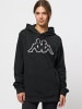 Kappa Hoodie Logo Airiti in black-black-white