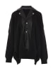 VIRITA Women Strickjacke in Dunkelschwarz