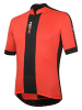 rh+ Fahrradtrikot Light Climber Jersey in red code-black