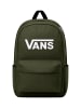 Vans Rucksack 'Old Skool Drop' in dunkelgrün