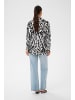 Kaffe Langarm - Hemd KAhanna Loose fit in Black Chalk Animal