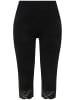 Ulla Popken Caprihose in schwarz