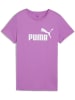 Puma T-Shirt "ESS No.1 Logo Tee (s)" in Lila