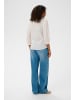 Kaffe Kurzarm-Bluse KAgabriela Regular fit in Chalk