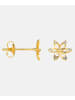 Diamant L'éternel Ohrringe aus 375 Gelbgold